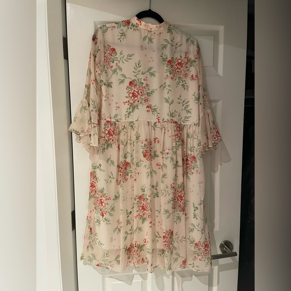 Imperial Brand Dress. Off white floral print. Size M - Picture 2 of 4